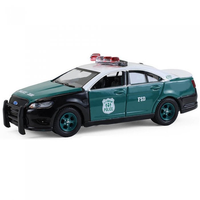 Greenlight Hot Pursuit Serie 47 2014 Ford Taurus NYPD Vintage Tribute Livery 1:64