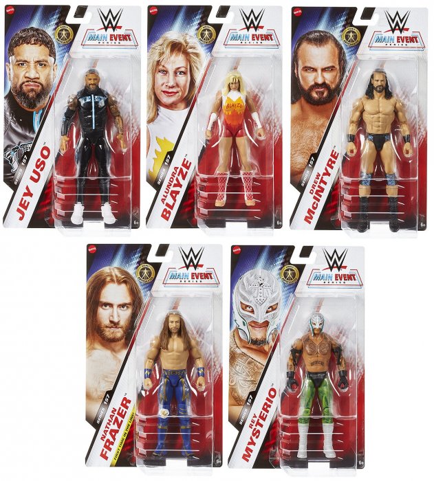 WWE Mattel Basic Serie 157 Komplett