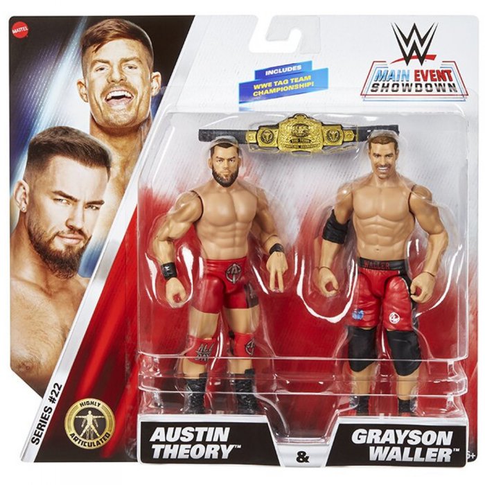 WWE Mattel Championship Showdown 22 Grayson Waller und Austin Theory