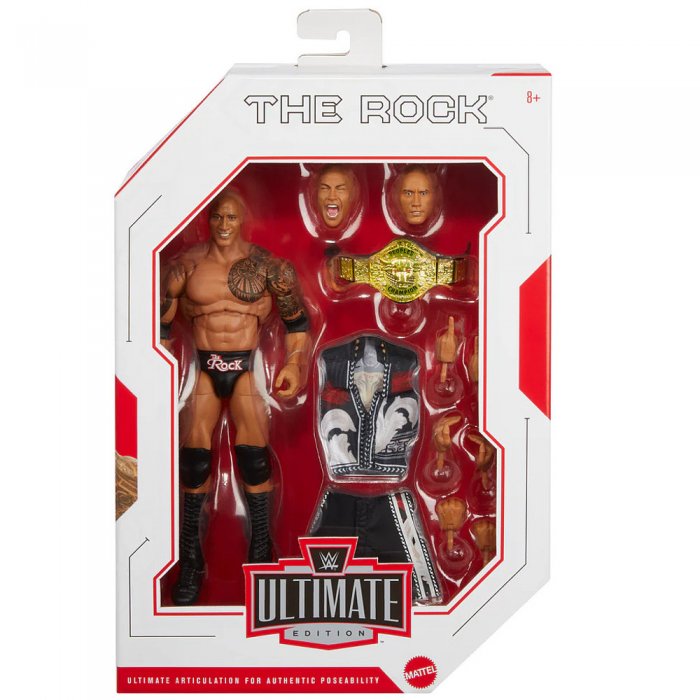 WWE Mattel Ultimate Edition Serie 25 The Rock