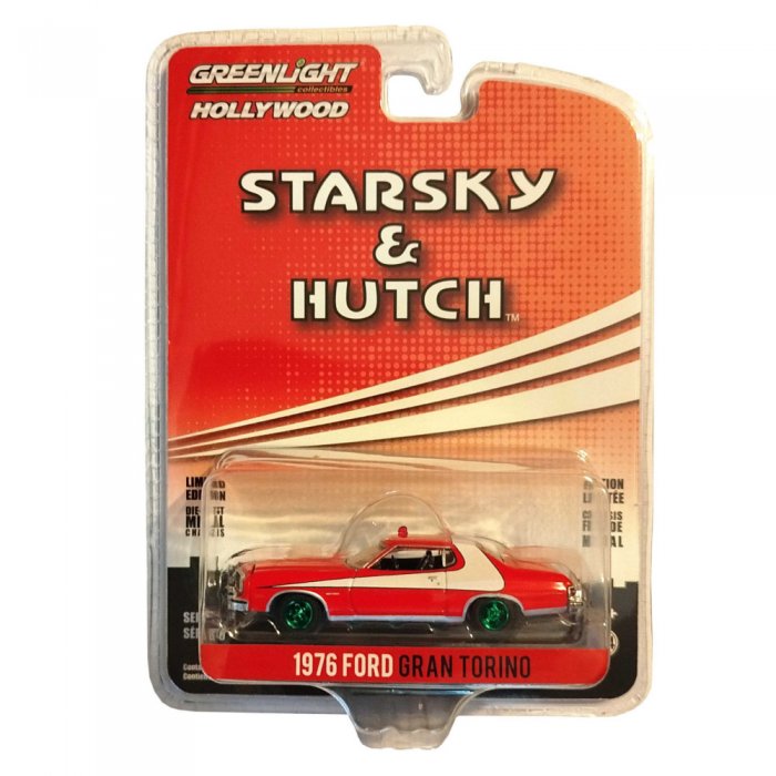 Greenlight Starsky und Hutch 1976 Ford Gran Torino - 1:64 - Green Machine