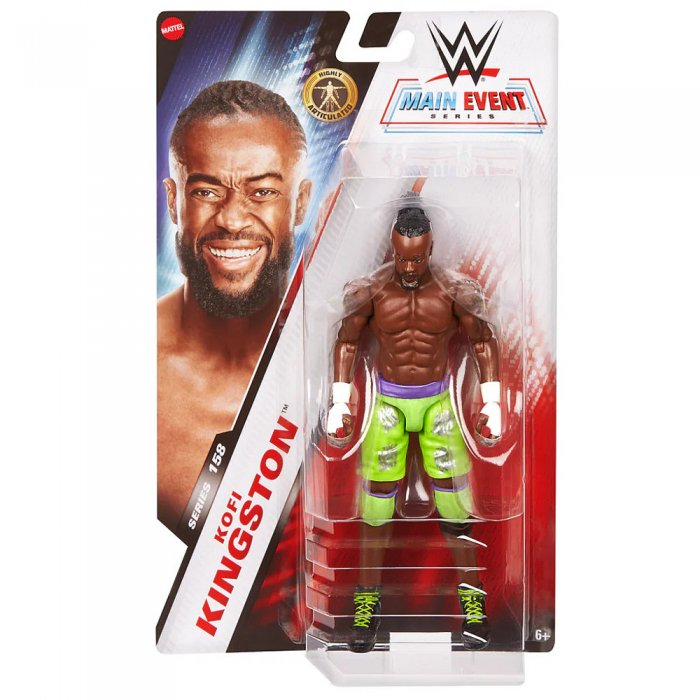 WWE Mattel Basic Serie 158 Kofi Kingston