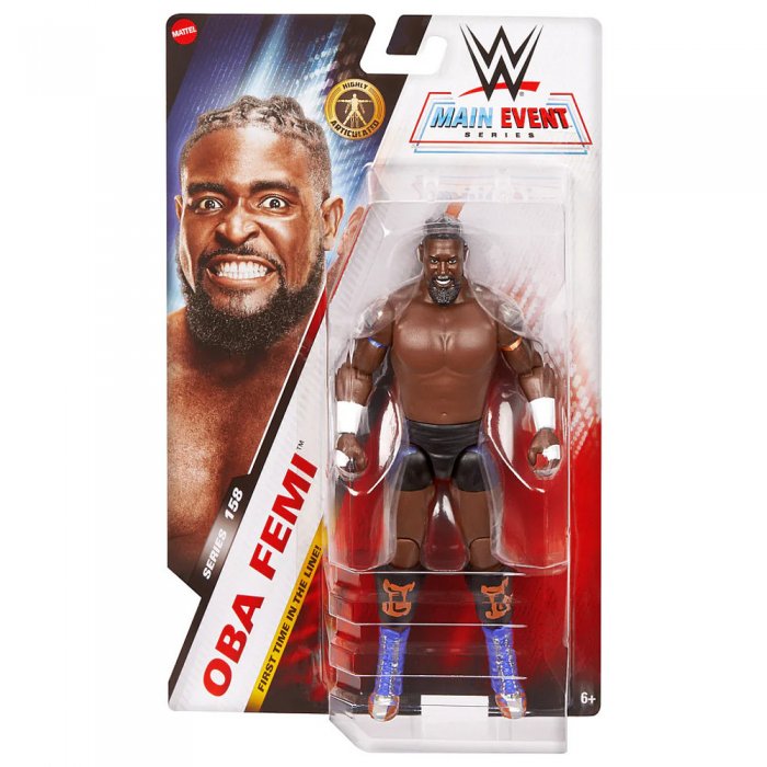 WWE Mattel Basic Serie 158 Oba Femi