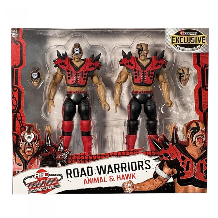WWE Mattel Elite Ringside Exclusive Road Warriors