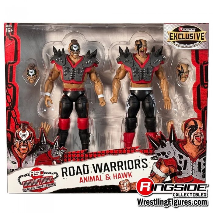 WWE Mattel Elite Ringside Exclusive Road Warriors