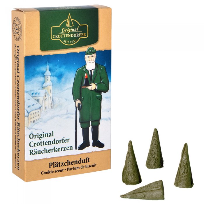 Crottendorfer Räucherkerzen Plätzchenduft