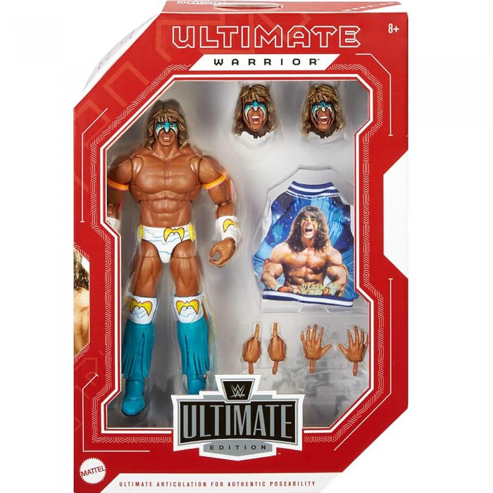 WWE Mattel Ultimate Edition Serie Exclusive Ultimate Warrior
