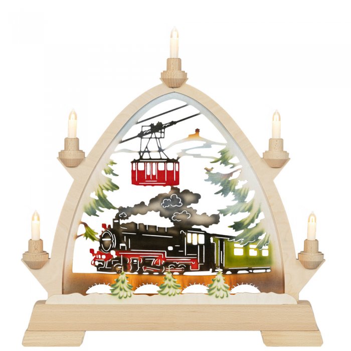 Gotischer Bogen Eisenbahn - Fichtelbergbahn