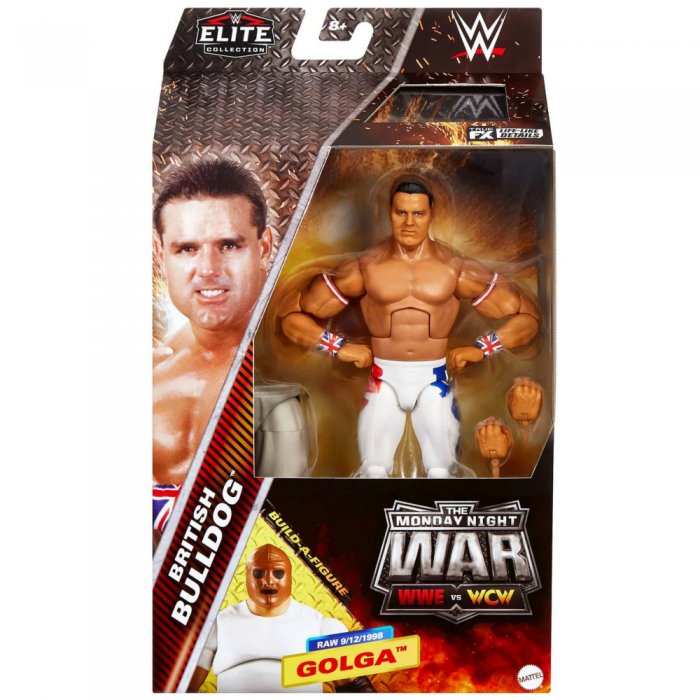 WWE Mattel Elite Monday Night War Serie British Bulldog