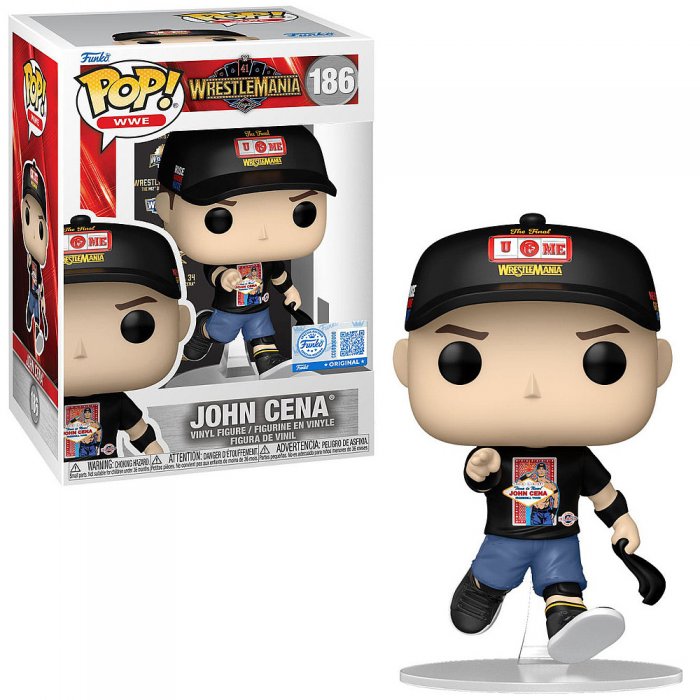 WWE Funko Pop Vinyl Figur John Cena Wrestlemania 41