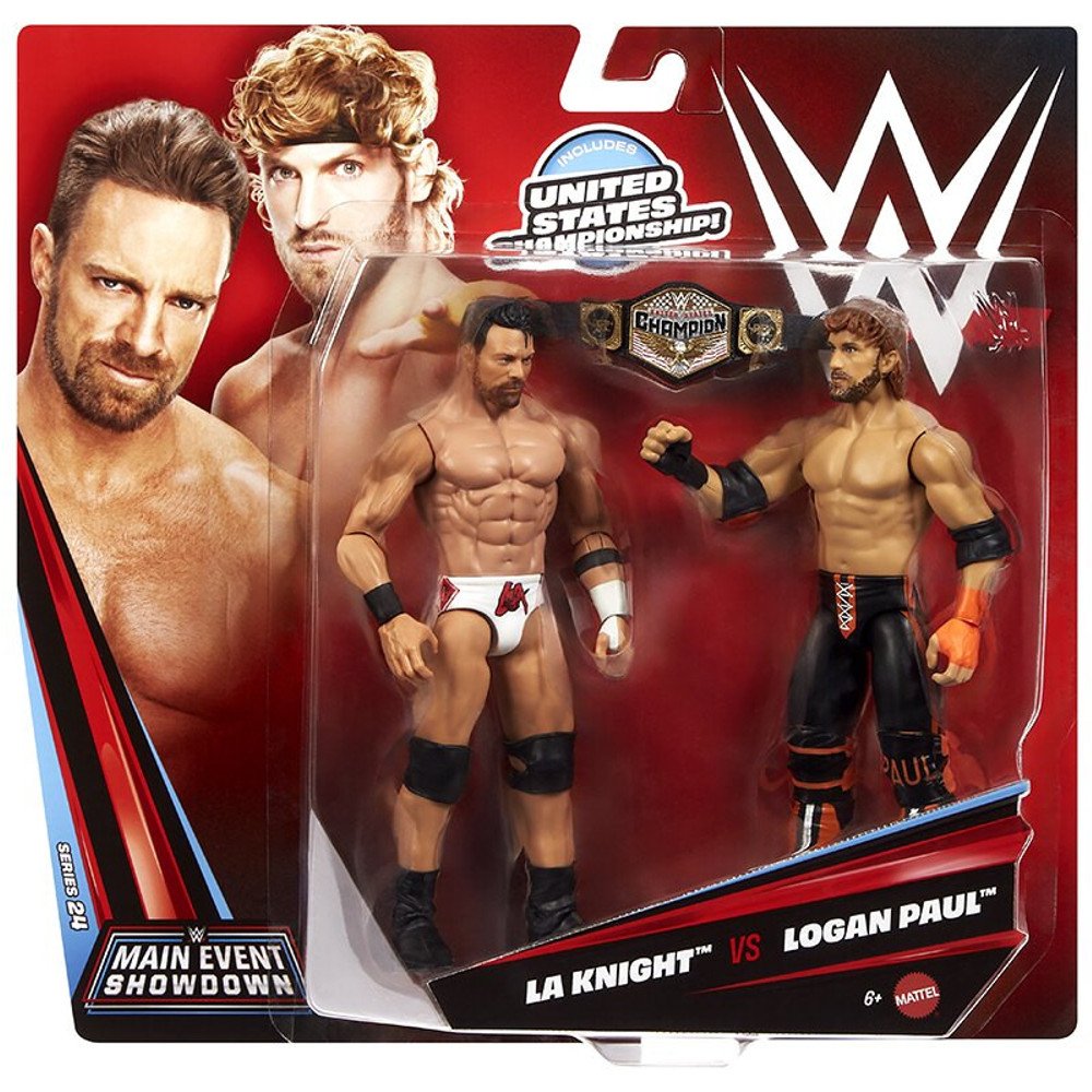 WWE Mattel Championship Showdown 24 LA Knight und Logan Paul