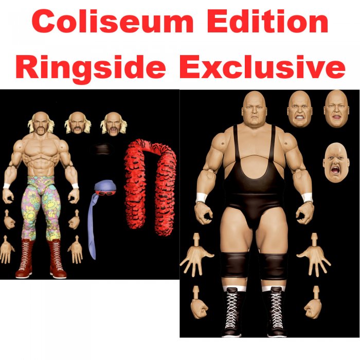 Kopie von  WWE Mattel Creation Exclusive Ultimate Edition Million Dollar Man und Ricky Steamboat