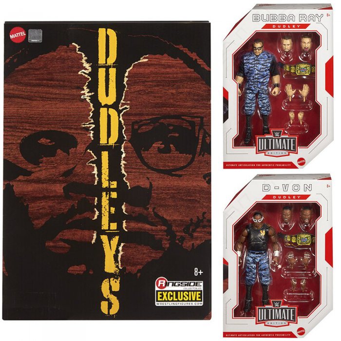 WWE Mattel Ringside Exclusive Ultimate Edition Dudley Boyz