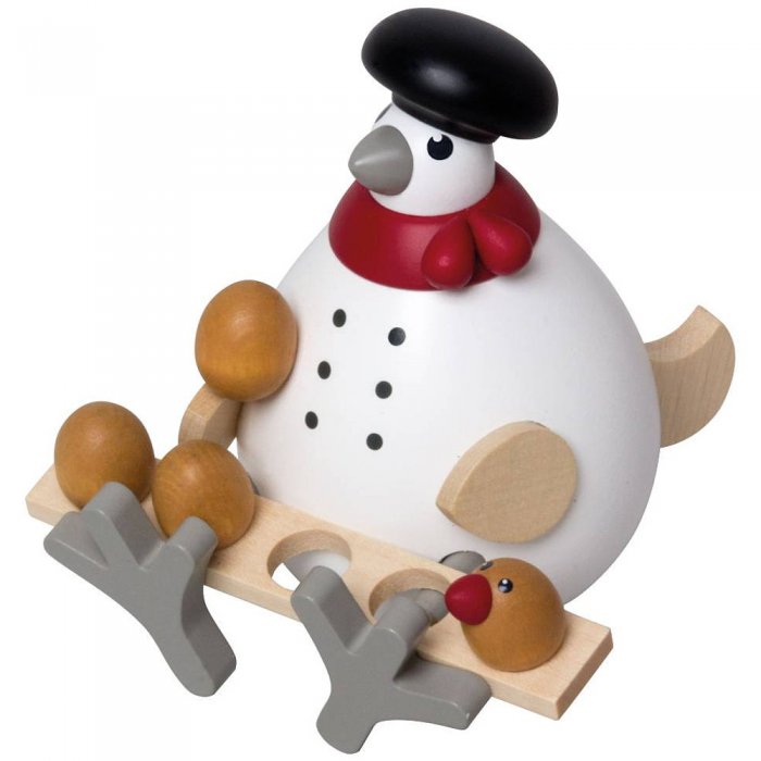 Holzfigur Mamsell Ines