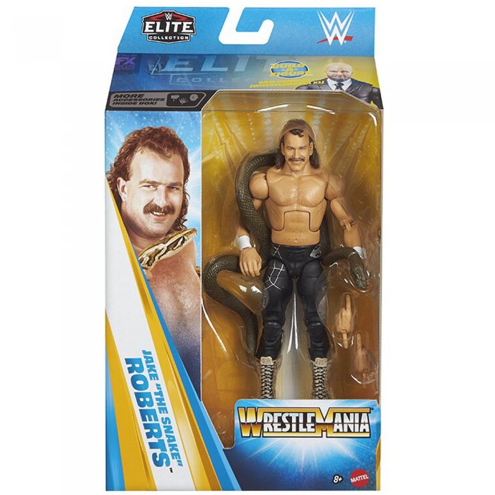 WWE Mattel Elite Wrestlemania Serie 42 Jake Roberts
