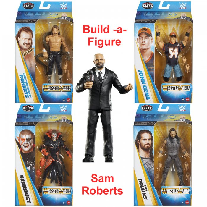 WWE Mattel Elite Wrestlemania Serie 42 Komplett