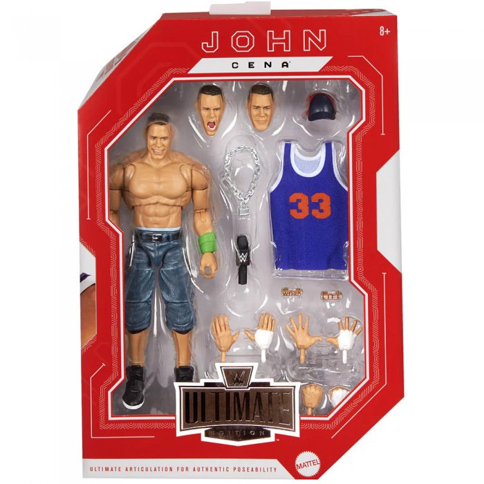 WWE Mattel Creation Exclusive Ultimate Edition Fan Takeover Serie John Cena