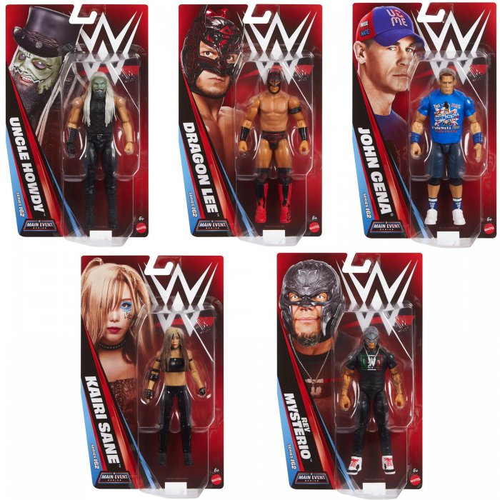 WWE Mattel Basic Serie 162 Komplett