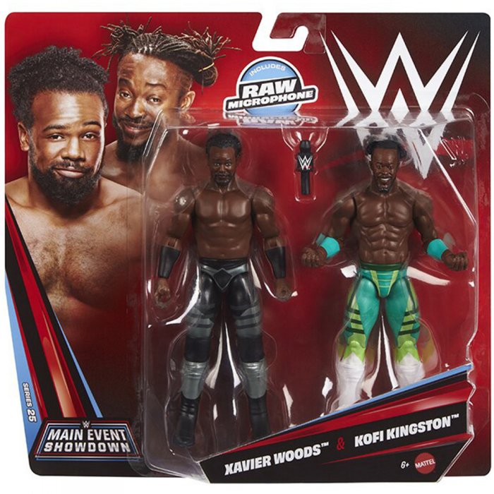 WWE Mattel Championship Showdown 25 Xavier Woods und Kofi Kingston
