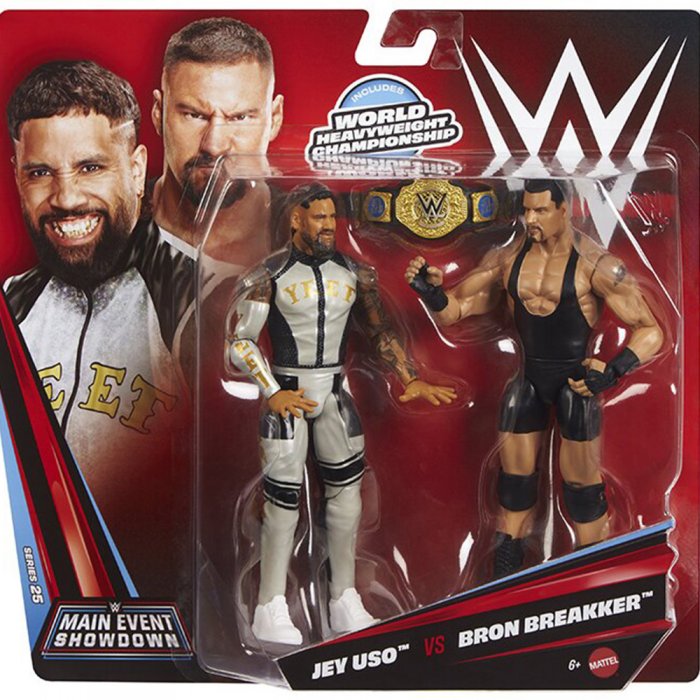 WWE Mattel Championship Showdown 25 Jey Uso und Bron Breakker