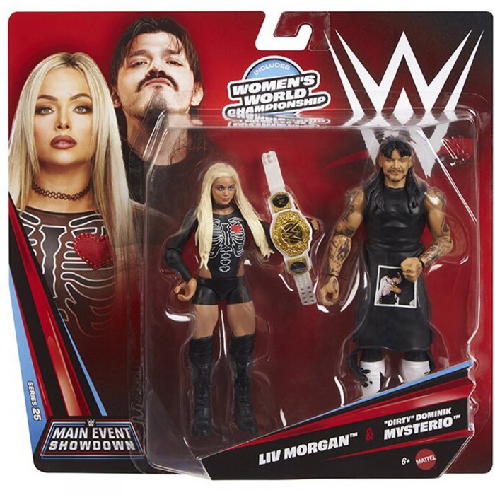 WWE Mattel Championship Showdown 25 Liv Morgan und Dominik Mysterio
