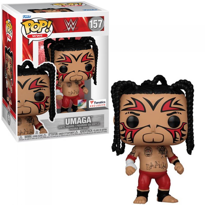 WWE Funko Pop Vinyl Figur Umaga Exclusive