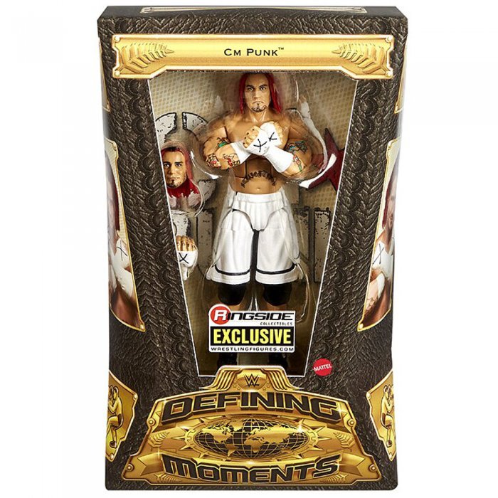 WWE Mattel Elite Ringside Exclusive Defining Moments CM Punk