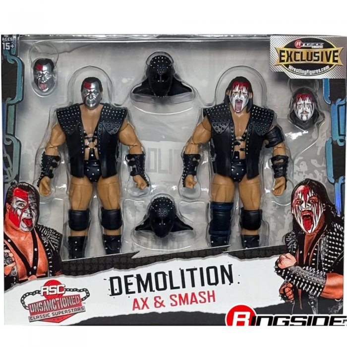WWE Mattel Elite Ringside Exclusive Demolition