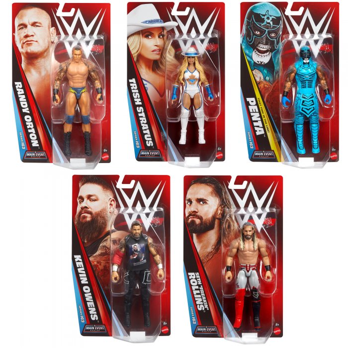 WWE Mattel Basic Serie 163 Komplett