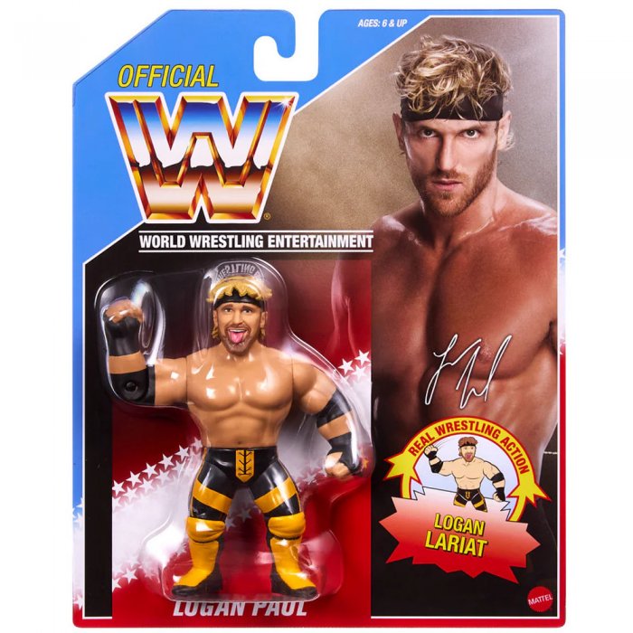 WWE Mattel Retro Ringside Exclusive Logan Paul