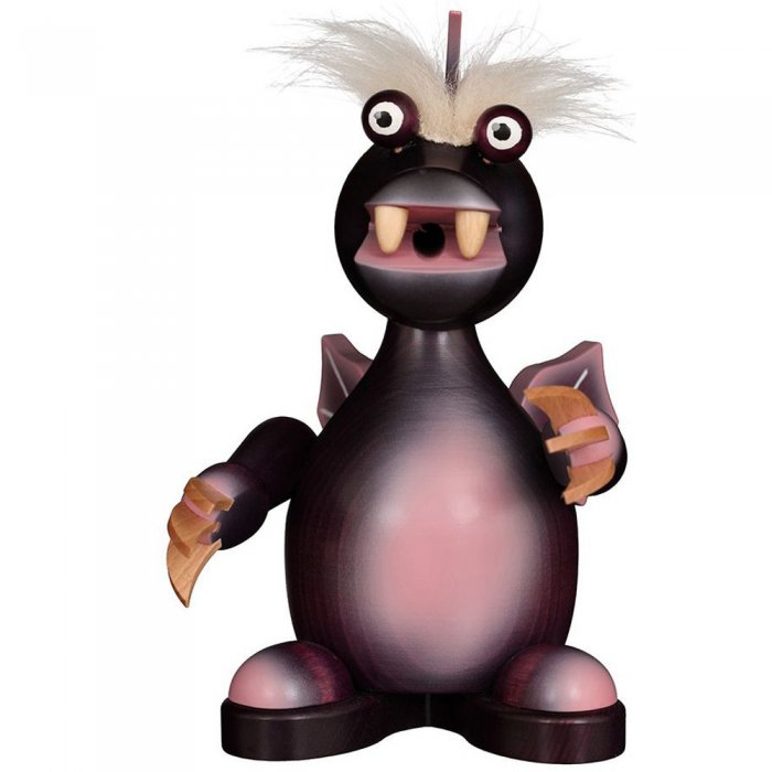 Räuchermann Drache Lila
