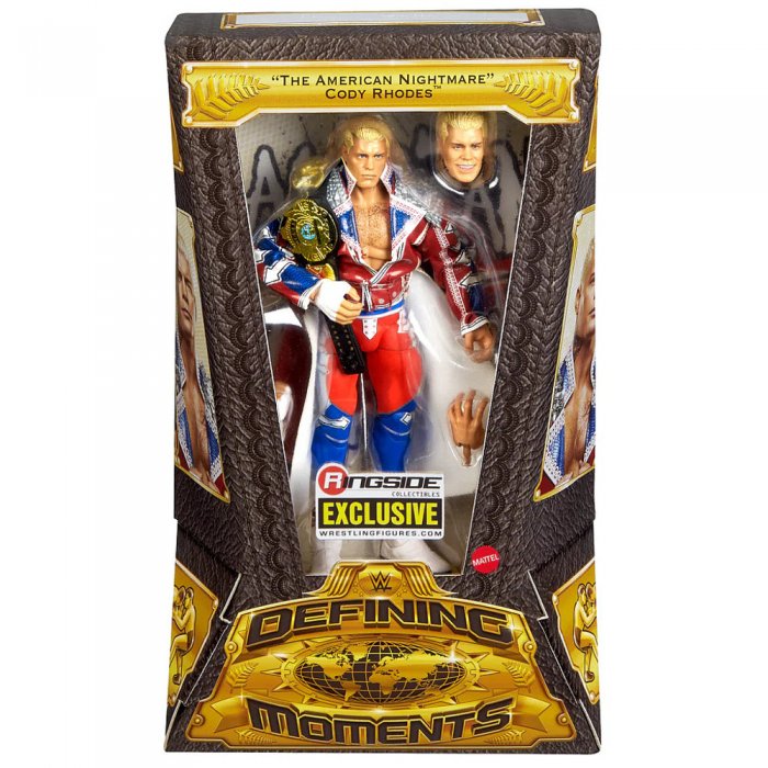 WWE Mattel Elite Ringside Exclusive Defining Moments Cody Rhodes