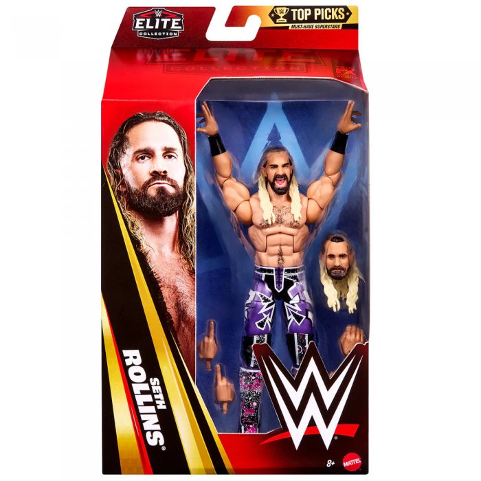 WWE Mattel Elite Top Picks Serie 2026 Seth Rollins