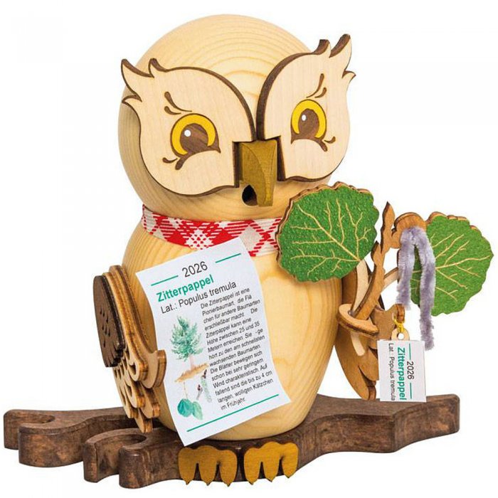 Raucheule Jahreseule 2026 Zitterpappel