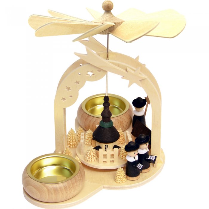 Teelicht Minipyramide Kurrende