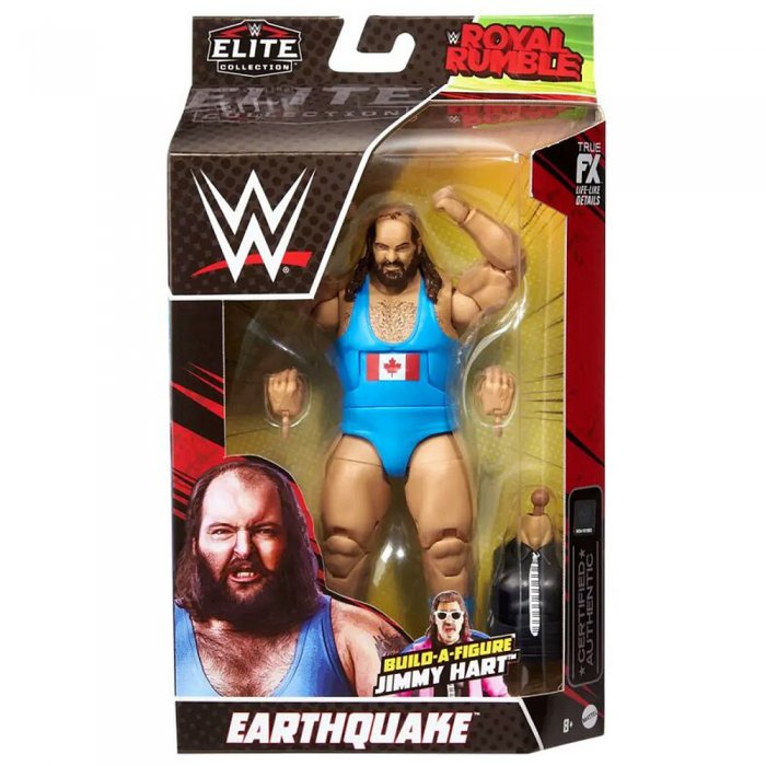 WWE Mattel Elite Royal Rumble Serie 2022 Earthquake
