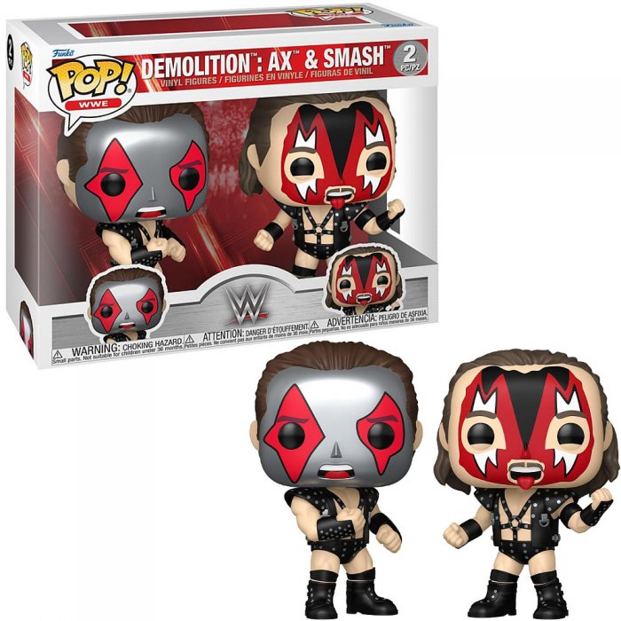 WWE Funko Pop Vinyl Figur Ax und Smash Demolition