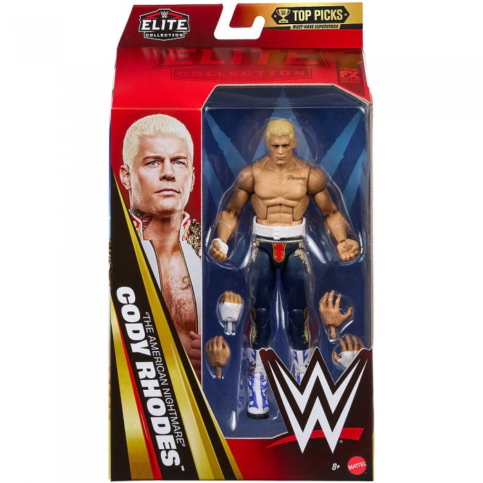 WWE Mattel Elite Top Picks Serie 2026 Cody Rhodes