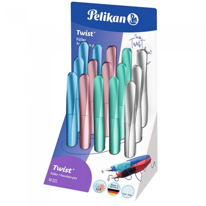 Füllhalter Pelikan Twist Metallic Farben 2026