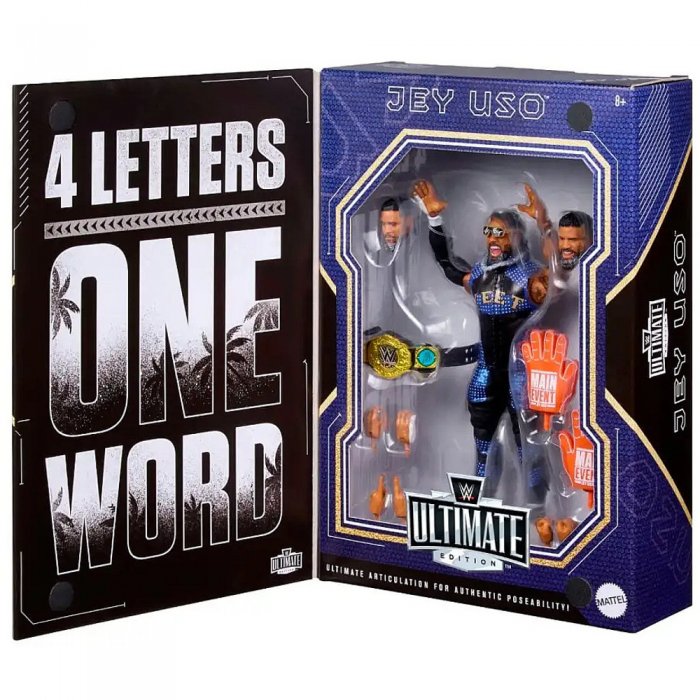 WWE Mattel Ringside Exclusive Ultimate Edition Wrestlemania 41 Jey Uso