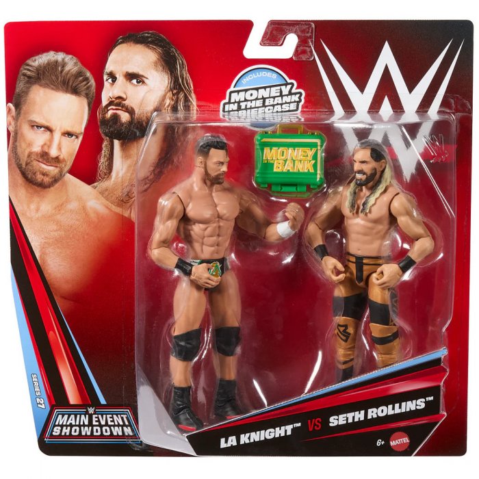WWE Mattel Championship Showdown 27 LA Knight vs Seth Rollins