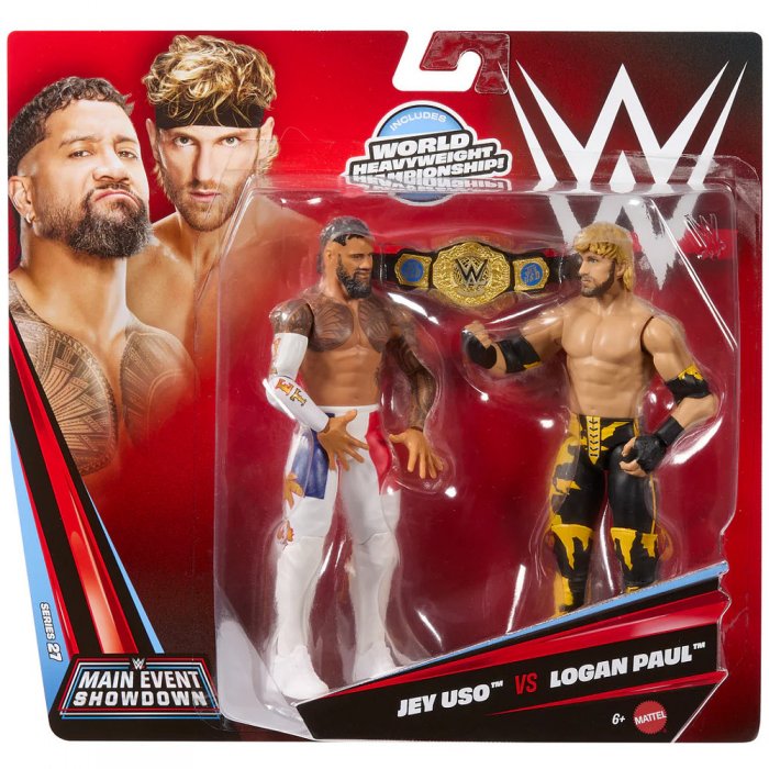 WWE Mattel Championship Showdown 27 Logan Paul und Jey Uso