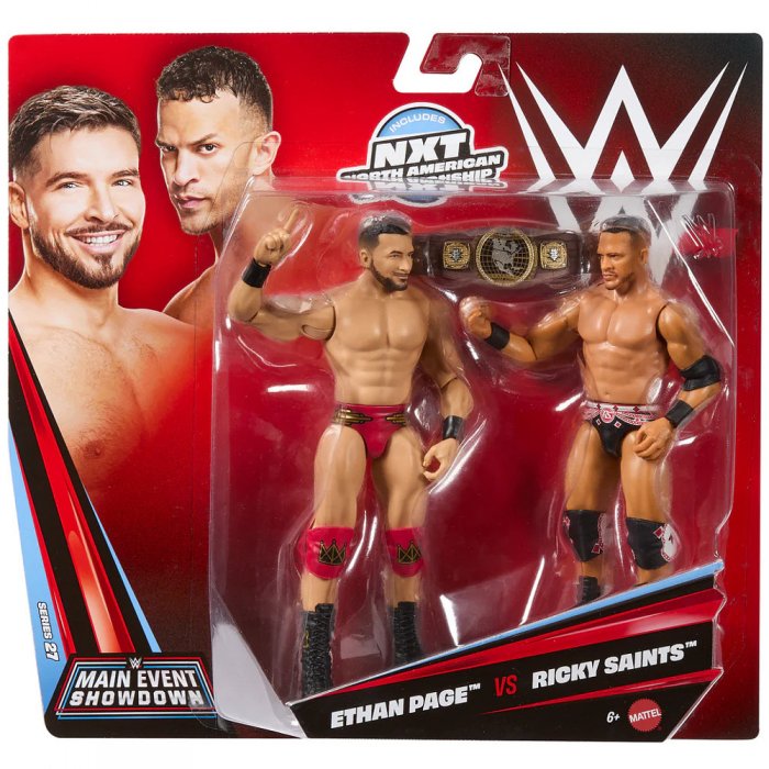 WWE Mattel Championship Showdown 27 Ethan Page und Ricky Saints