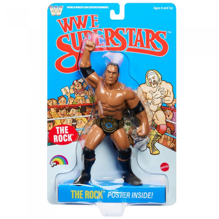 WWE Mattel LJN Superstars The Rock