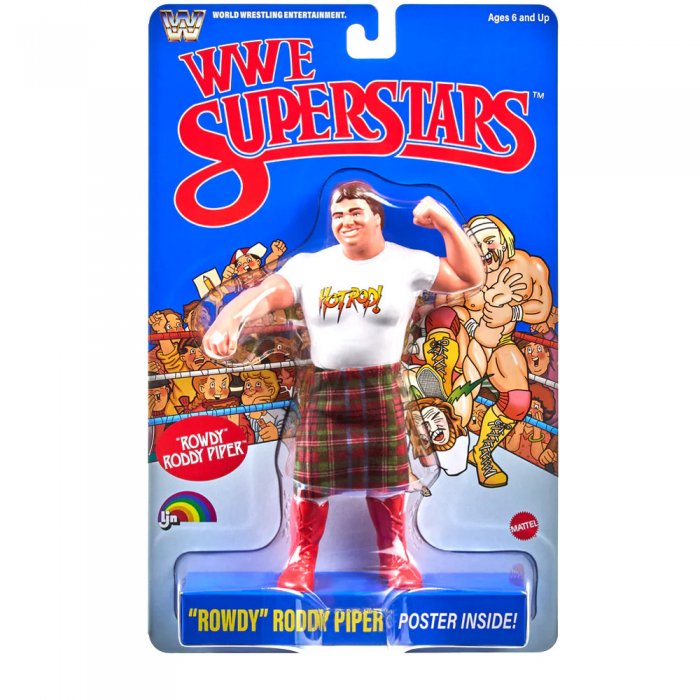 WWE Mattel LJN Superstars Rowdy Roddy Piper