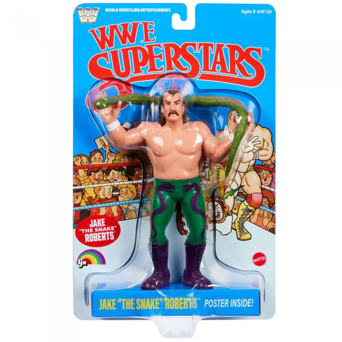 WWE Mattel LJN Superstars Jake The Snake Roberts