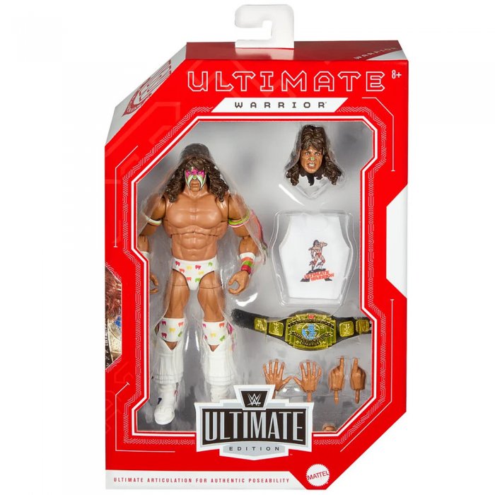 WWE Mattel Ultimate Edition Legends Serie Exclusive Ultimate Warrior