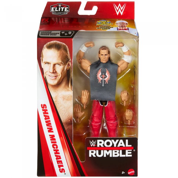 WWE Mattel Elite Royal Rumble Serie 2027 Shawn Michaels