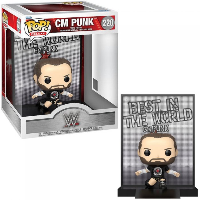 WWE Funko Pop Vinyl Figur CM Punk Deluxe
