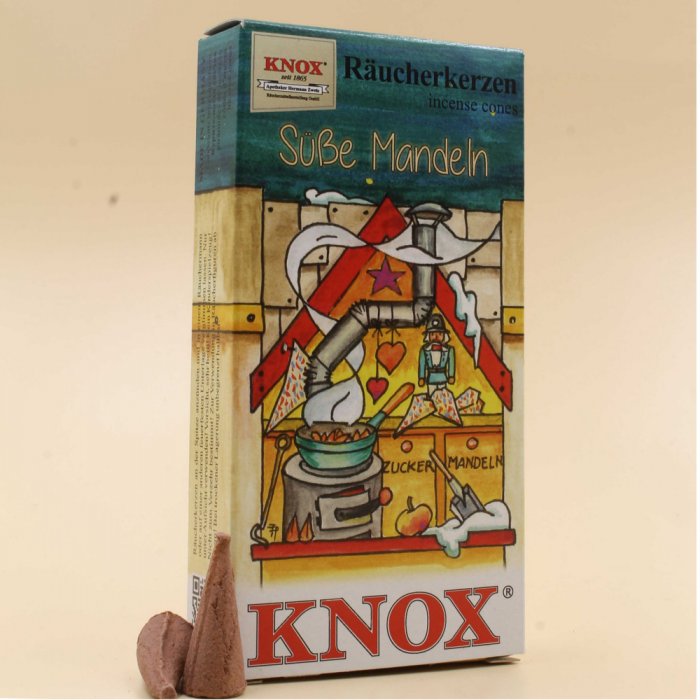 Räucherkerzen Knox Süße Mandeln